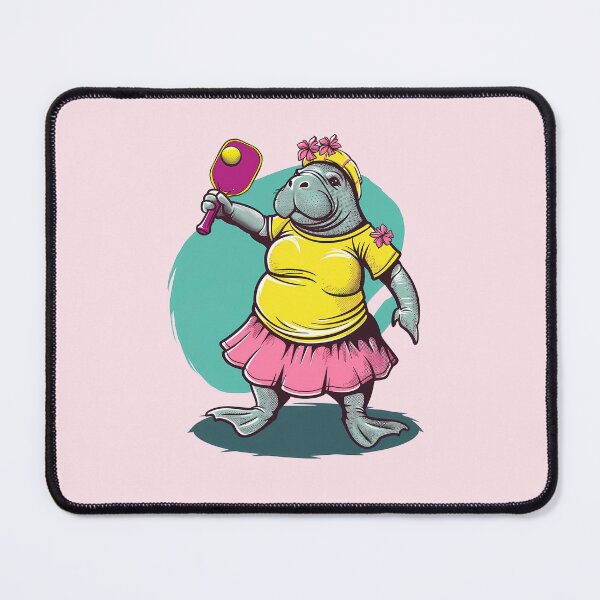 Item preview, Happy Pickleball Manatee designed and sold by EvieWoj.
