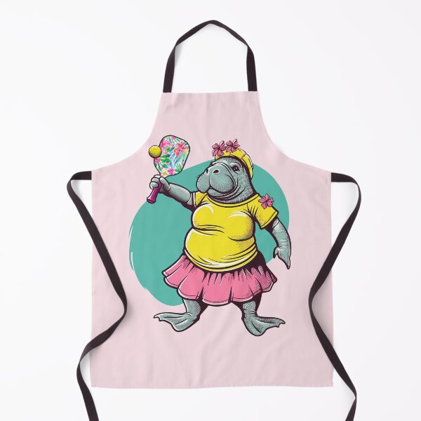 Item preview, Happy Pickleball Manatee designed and sold by EvieWoj.