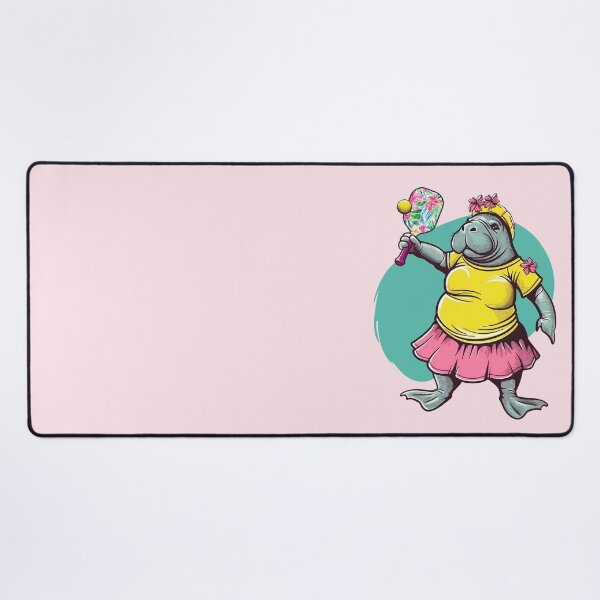 Item preview, Happy Pickleball Manatee designed and sold by EvieWoj.