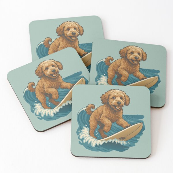 Item preview, Surfing Labradoodle designed and sold by VelvetRoom.