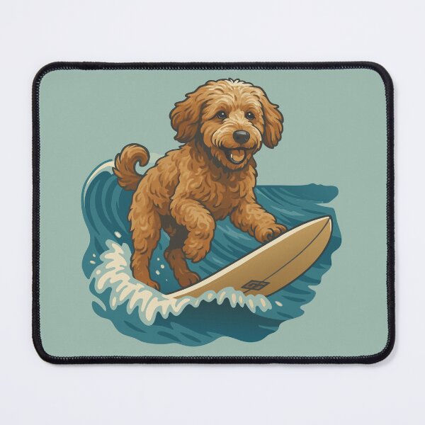 Item preview, Surfing Labradoodle designed and sold by VelvetRoom.