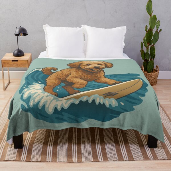 Item preview, Surfing Labradoodle designed and sold by VelvetRoom.