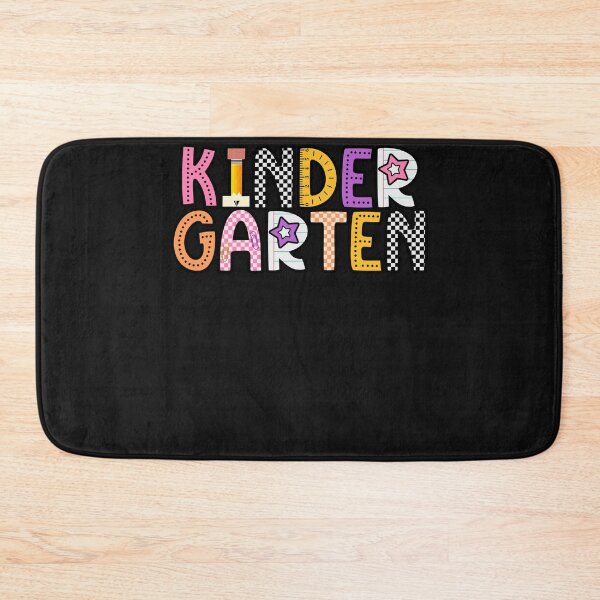 Item preview, Kinder Garten Colorful School Supplies Checkerboard Back To School designed and sold by TalalosART.
