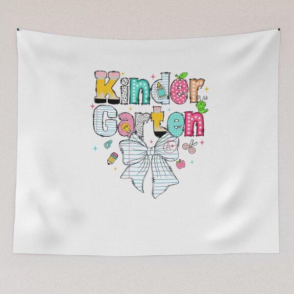 Item preview, kinder grade Preppy Back to School Bow designed and sold by TalalosART.