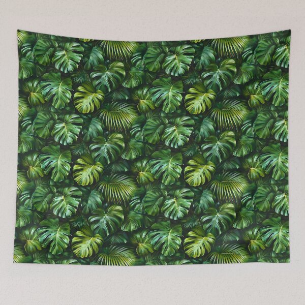 Item preview, Tropical Green Foliage Pattern designed and sold by NTGUILTY.