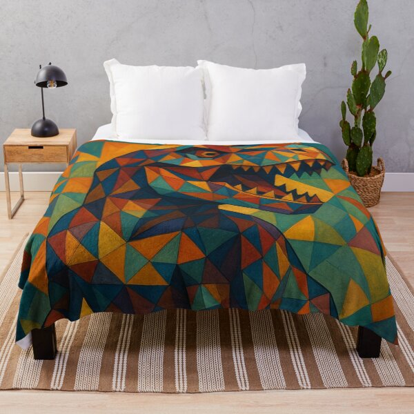 Item preview, Powerful and Artistic Geometric T-Rex designed and sold by JonelleTshirts.