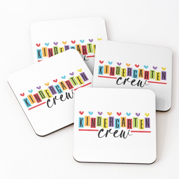 Item preview, Kindergarten Crew Colorful Block Heart Back to School designed and sold by TalalosART.