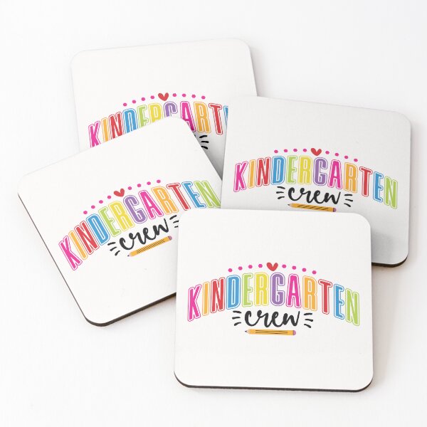 Item preview, Kindergarten Crew Rainbow Pencil Back to School Matching designed and sold by TalalosART.