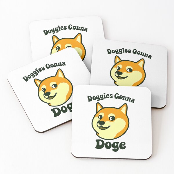 Item preview, Doggies Gonna Doge designed and sold by Another Hare Brained Scheme.