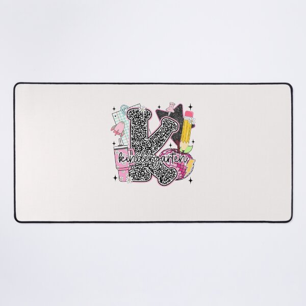 Item preview, Kindergarten Glitter Notebook Aesthetic Back to School Girl designed and sold by TalalosART.