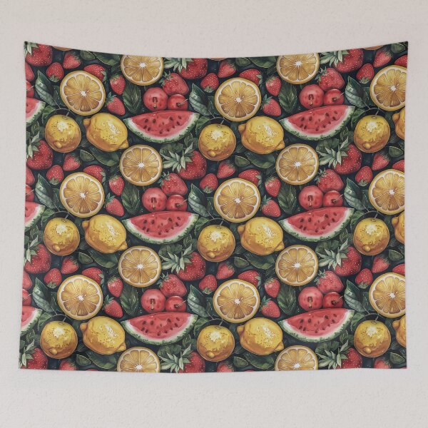 Item preview, Watercolor Citrus and Berries Medley designed and sold by NTGUILTY.