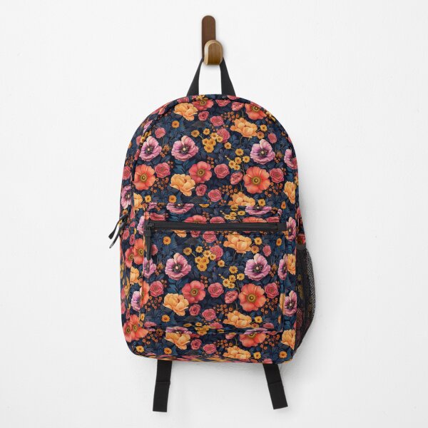 Item preview, Dark Floral Poppy Garden Pattern designed and sold by NTGUILTY.