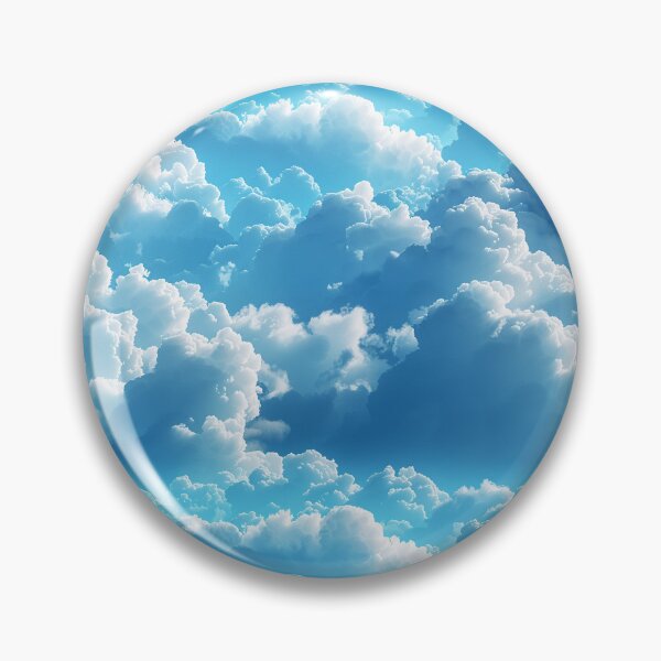 Item preview, Fluffy Blue Sky Clouds designed and sold by NTGUILTY.