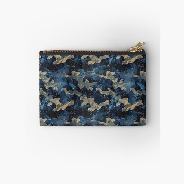 Item preview, Abstract Blue Camouflage Pattern designed and sold by NTGUILTY.