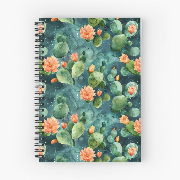 Item preview, Watercolor Prickly Pear Cactus with Blooms designed and sold by NTGUILTY.