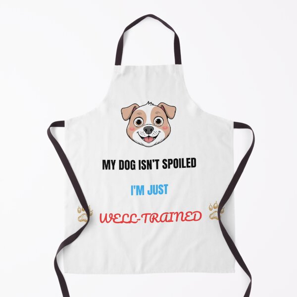 Item preview, My Dog Isn’t Spoiled – I’m Just Well-Trained | Funny Dog Owner Shirt designed and sold by HundMenschLiebe.