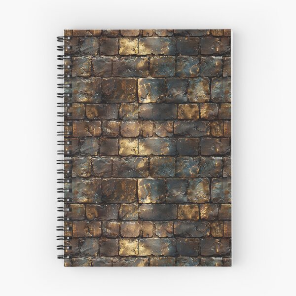 Item preview, Distressed Metallic Brick Texture designed and sold by NTGUILTY.