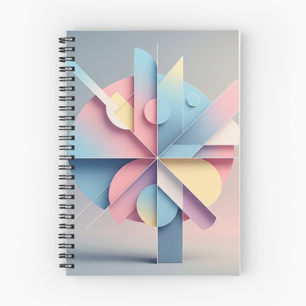 Item preview, Arte abstracto al pastel "Rueda de los sueños" designed and sold by Glodtower.