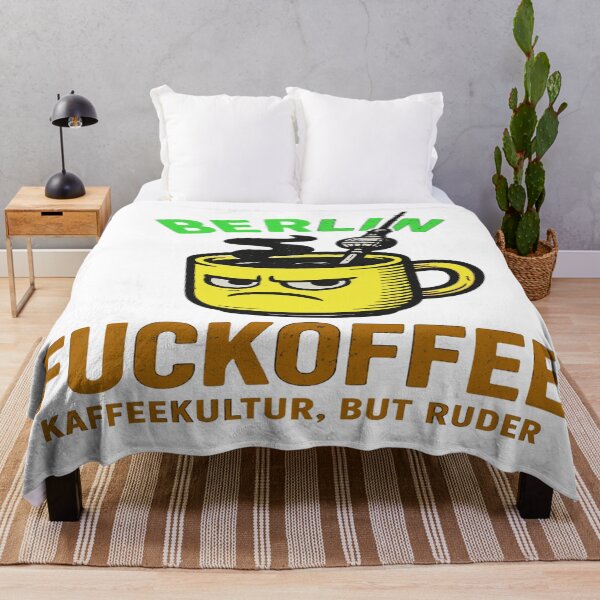 Item preview, Berlin Fuckoffee – Caffeine Addict I Love Coffee designed and sold by Globalcitytees.