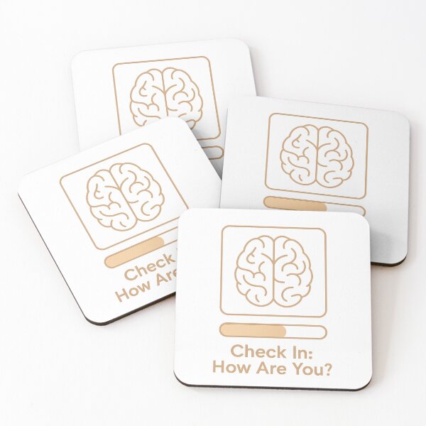 Item preview, Mental Health Check-In Sticker designed and sold by TONSNAP.