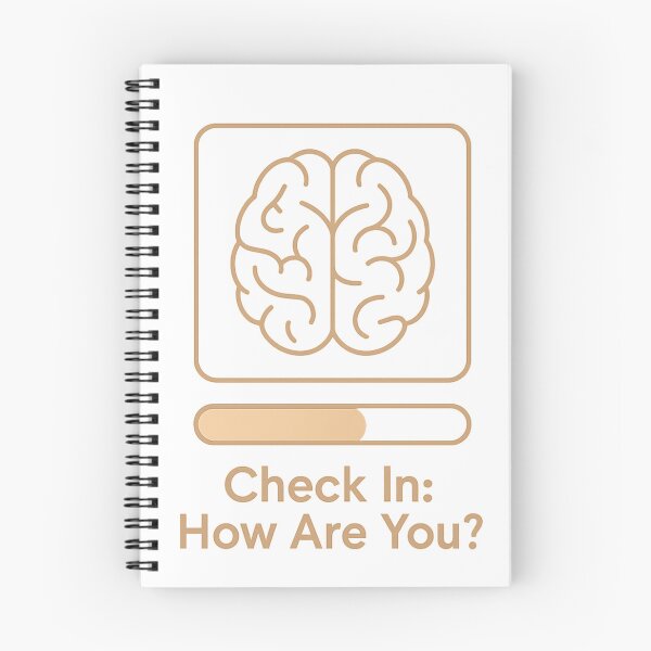 Item preview, Mental Health Check-In Sticker designed and sold by TONSNAP.