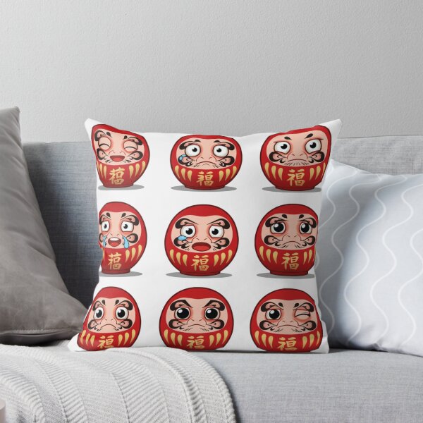 Item preview, Kawaii Mood Daruma – Every Face Tells a Story designed and sold by omusubin.