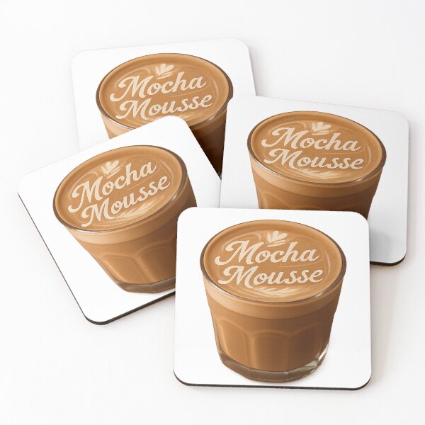 Item preview, Pegatina para amantes del café con leche y mousse de moca designed and sold by TONSNAP.