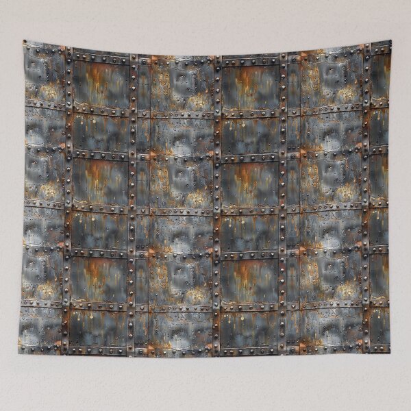 Item preview, Grungy Riveted Metal Plate Texture designed and sold by NTGUILTY.