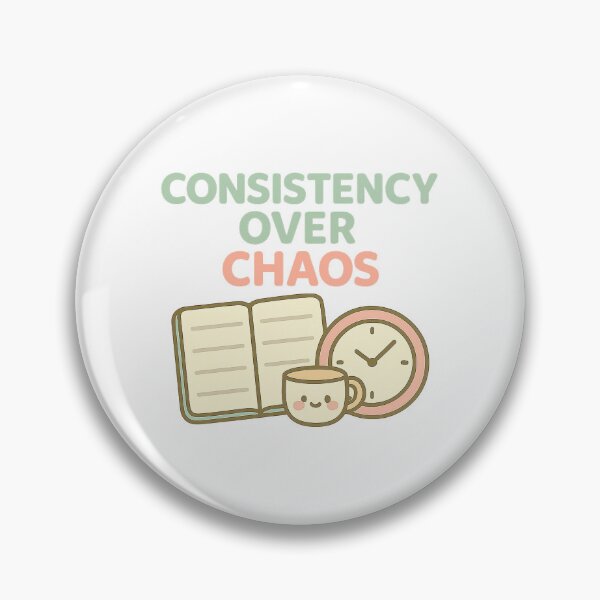 Item preview, Consistency Over Chaos designed and sold by acupofcoffy.
