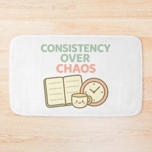 Item preview, Consistency Over Chaos designed and sold by acupofcoffy.