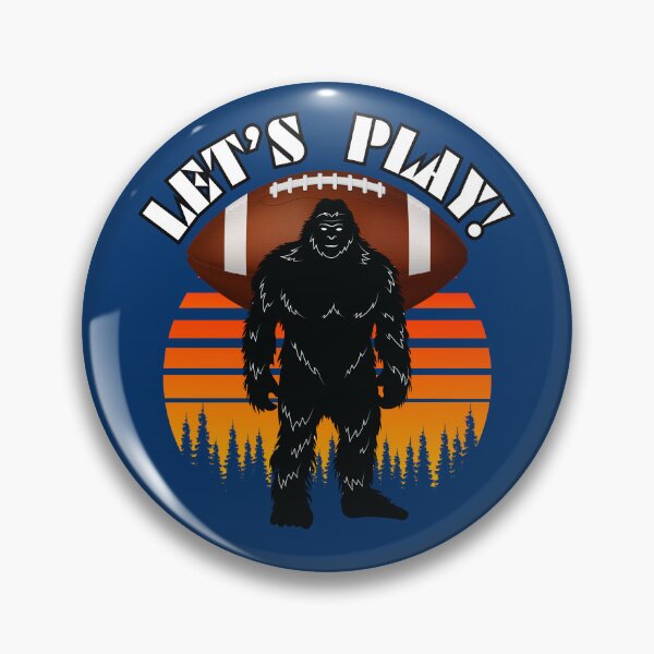 Item preview, Funny Bigfoot football player lets play Frit-Tees designed and sold by Shean Fritts.