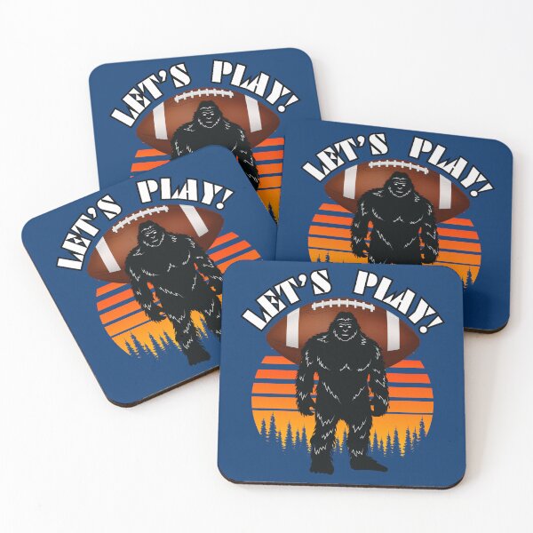 Item preview, Funny Bigfoot football player lets play Frit-Tees designed and sold by Shean Fritts.