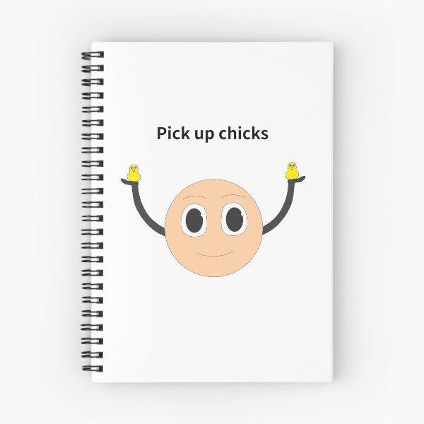 Item preview, pick up chicks designed and sold by Sketchy Thinks.