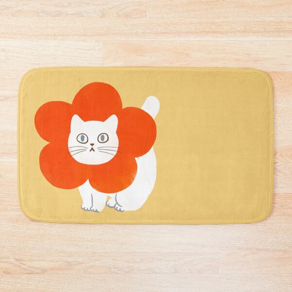 Item preview, Flowers Cat 08 - Flowerhead Mood designed and sold by bignosework.