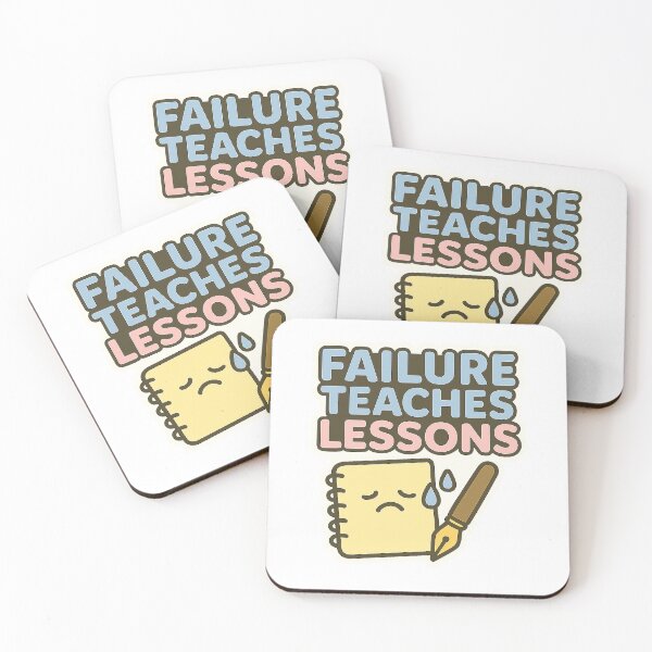 Item preview, Failure Teaches Lessons designed and sold by acupofcoffy.