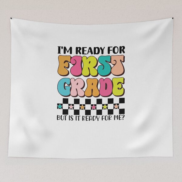 Item preview, Retro Colorful First Grade Groovy Stars Back To School designed and sold by MOHITSALVI.