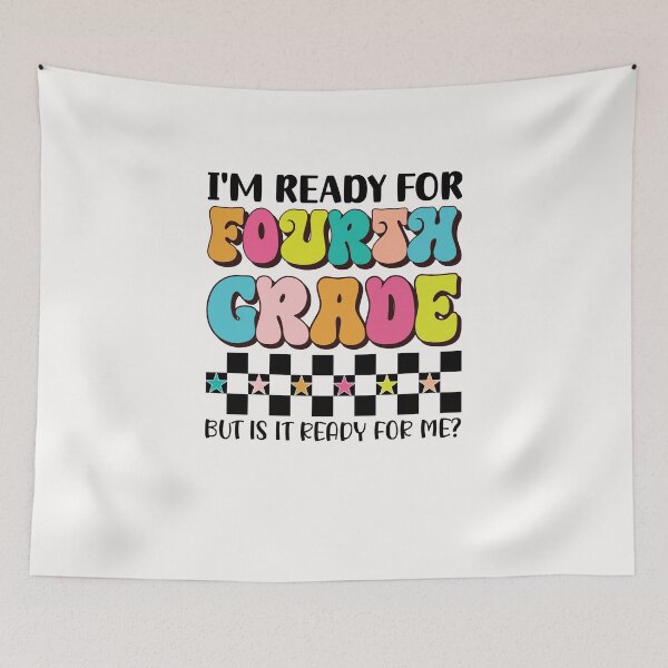 Item preview, Retro Colorful Fourth Grade Groovy Stars Back To School designed and sold by MOHITSALVI.