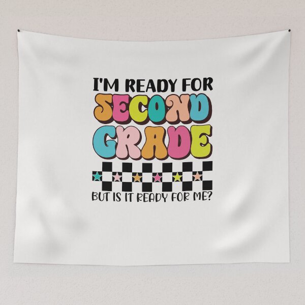 Item preview, Retro Colorful Second Grade Groovy Stars Back To School designed and sold by MOHITSALVI.