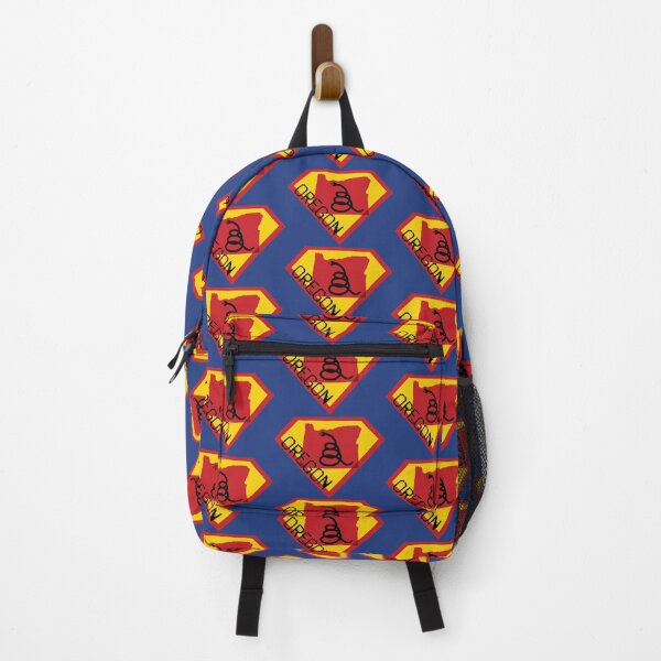 Item preview, OREGONIAN SHIELD - Freedom Is The Superpower - Modern Gadsden Snake Flag - Dont Tread On Me SUPERHERO OREGON spellout design designed and sold by pelagio.