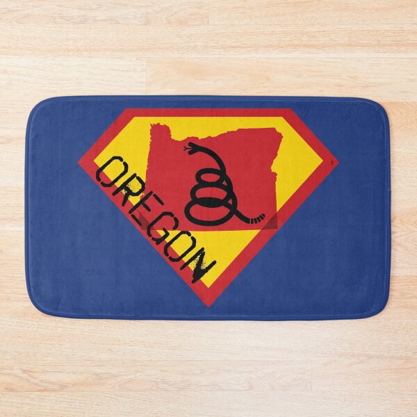 Item preview, OREGONIAN SHIELD - Freedom Is The Superpower - Modern Gadsden Snake Flag - Dont Tread On Me SUPERHERO OREGON spellout design designed and sold by pelagio.