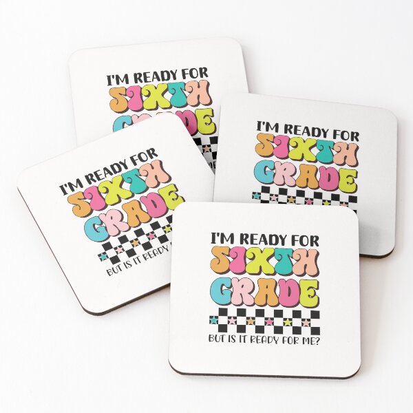 Item preview, Retro Colorful Sixth Grade Groovy Stars Back To School designed and sold by MOHITSALVI.