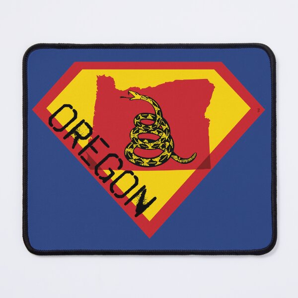 Item preview, OREGONIAN SHIELD - Freedom Is The Superpower -  Gadsden Snake Flag - Dont Tread On Me SUPERHERO OREGON spellout design designed and sold by pelagio.