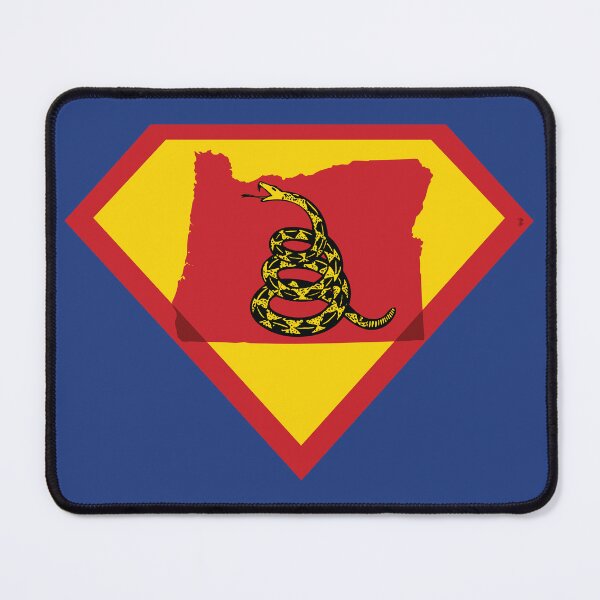 Item preview, OREGONIAN SHIELD - Freedom Is The Superpower -  Gadsden Snake Flag - Dont Tread On Me SUPERHERO OREGON  design designed and sold by pelagio.