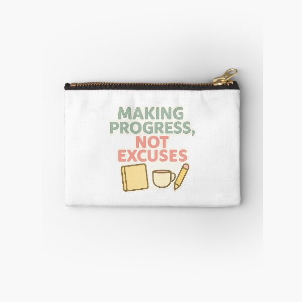 Item preview, Making Progress, Not Excuses (3) designed and sold by acupofcoffy.