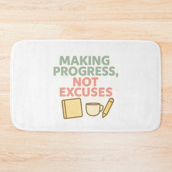 Item preview, Making Progress, Not Excuses (3) designed and sold by acupofcoffy.