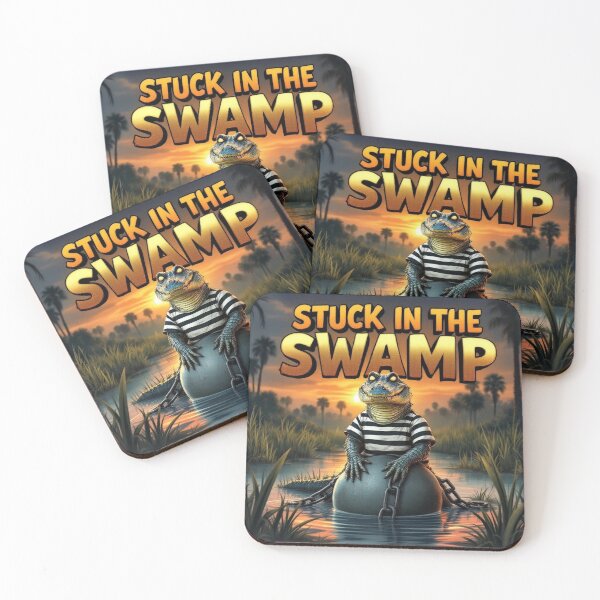 Item preview, Atrapado en el pantano designed and sold by seahorse crossing.