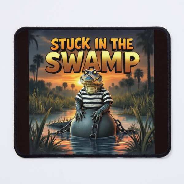 Item preview, Stuck in the swamp designed and sold by seahorse crossing.