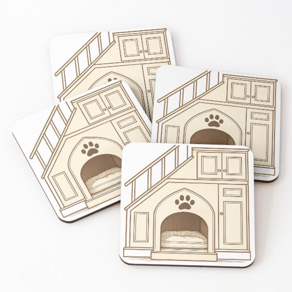 Item preview, Under‑Stairs Pet Retreat Tee designed and sold by TONSNAP.