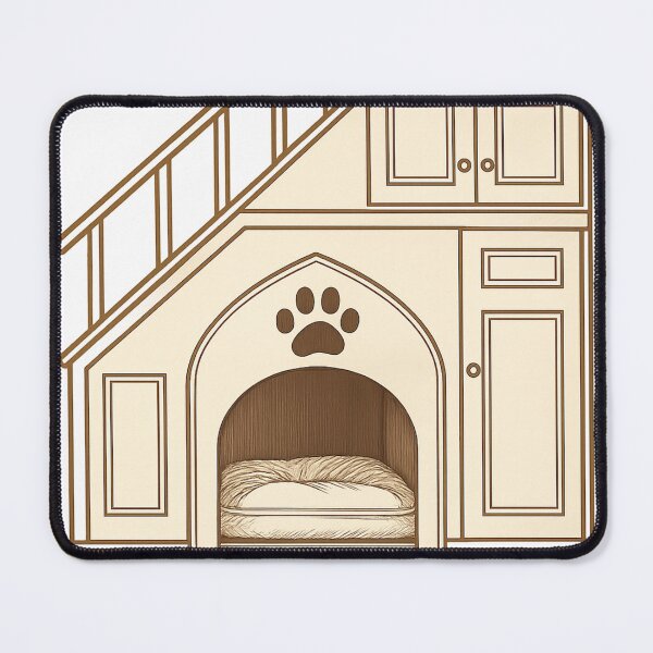 Item preview, Under‑Stairs Pet Retreat Tee designed and sold by TONSNAP.