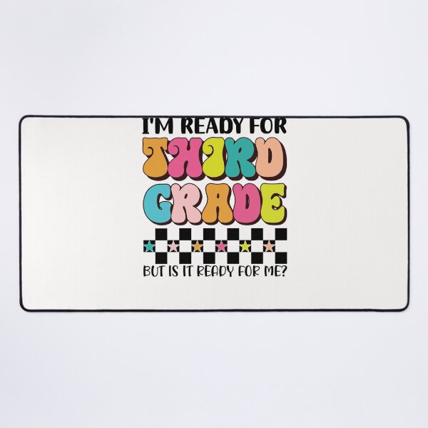Item preview, Retro Colorful Third Grade Groovy Stars Back To School designed and sold by cawtoon.